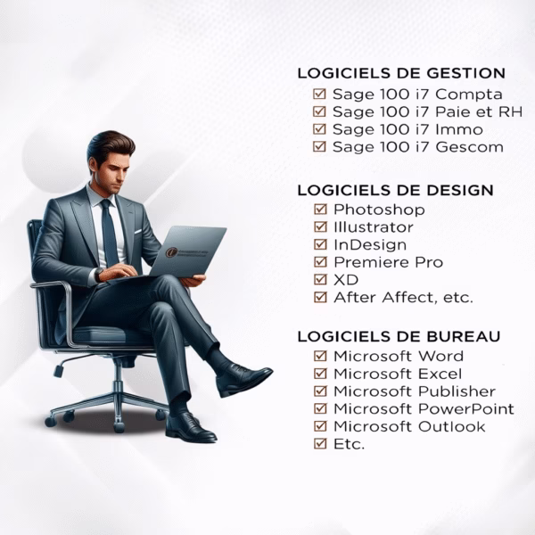 Installation et mise à jour à domicile des logiciels de gestion, de design et de bureau – Image 1