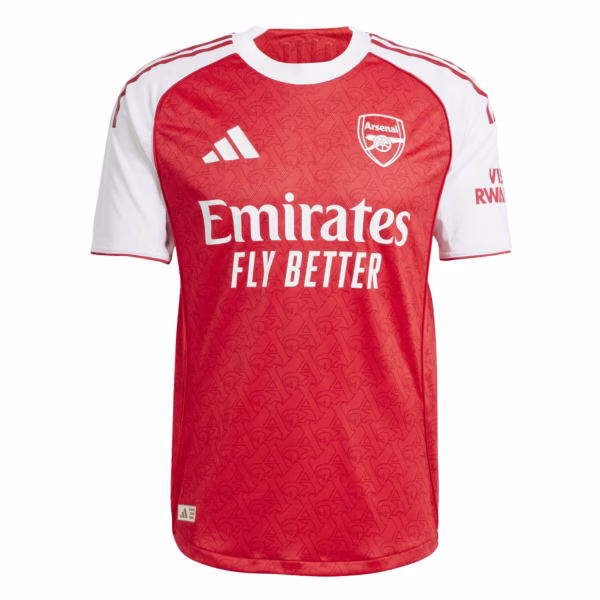 Maillot Domicile Authentique Arsenal 2025/26