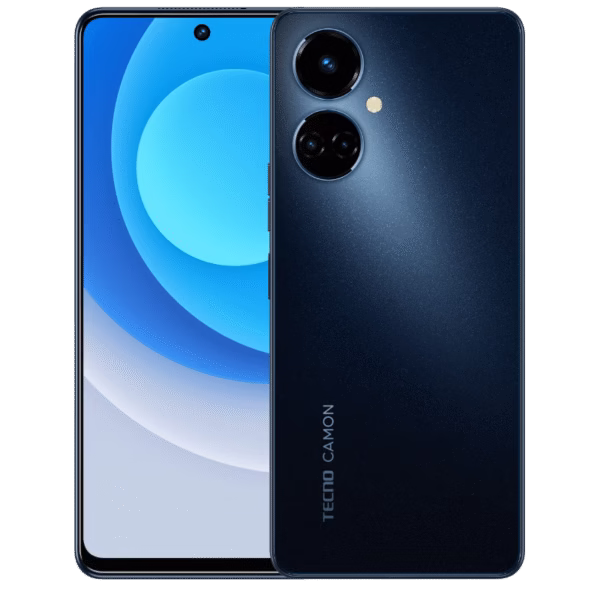Tecno CAMON 19 – Mémoire 128 Go – RAM 6 Go – Photo 64 MPx – Ecran 6.8″