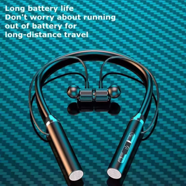 Univer Audifo G01 Wireless Wireless Headphone Sport Earphone Neckband Magnetic Bass Headset Handsfree Earbuds with Mic Neckband