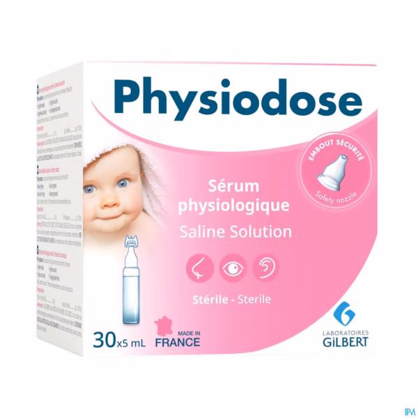 Physiodose - Sérum Physiologique 40 x 5 ml – Image 1