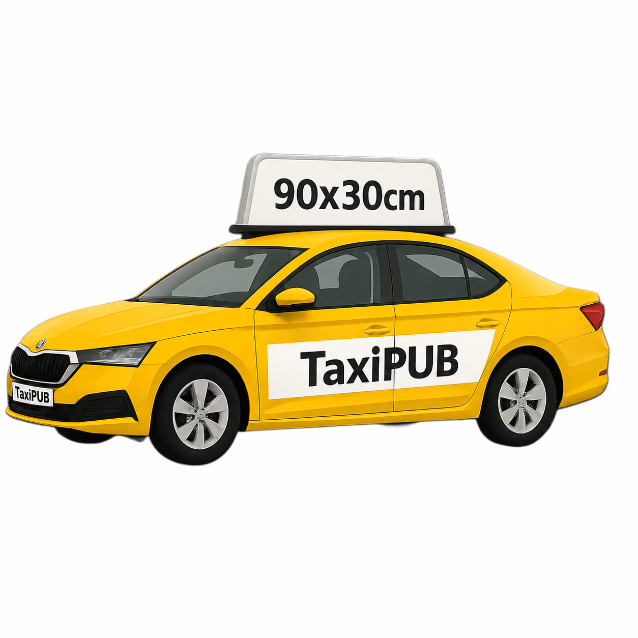 TaxiPUB (1) TaxiPUB Nkayi — 15 heures de visibilité active par jour – Image 1